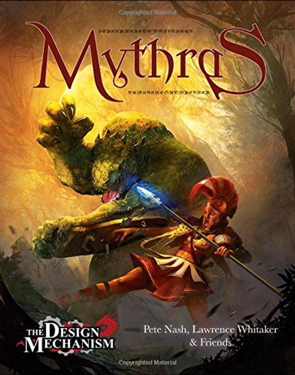Cover Art for 9781911471066, Mythras Core Rules by Pete Nash