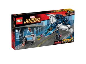 Cover Art for 5702015354028, The Avengers Quinjet City Chase Set 76032 by 