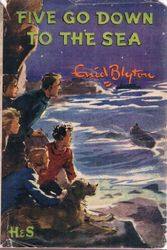 Cover Art for 9780340033661, Five Go Down to the Sea by Enid Blyton