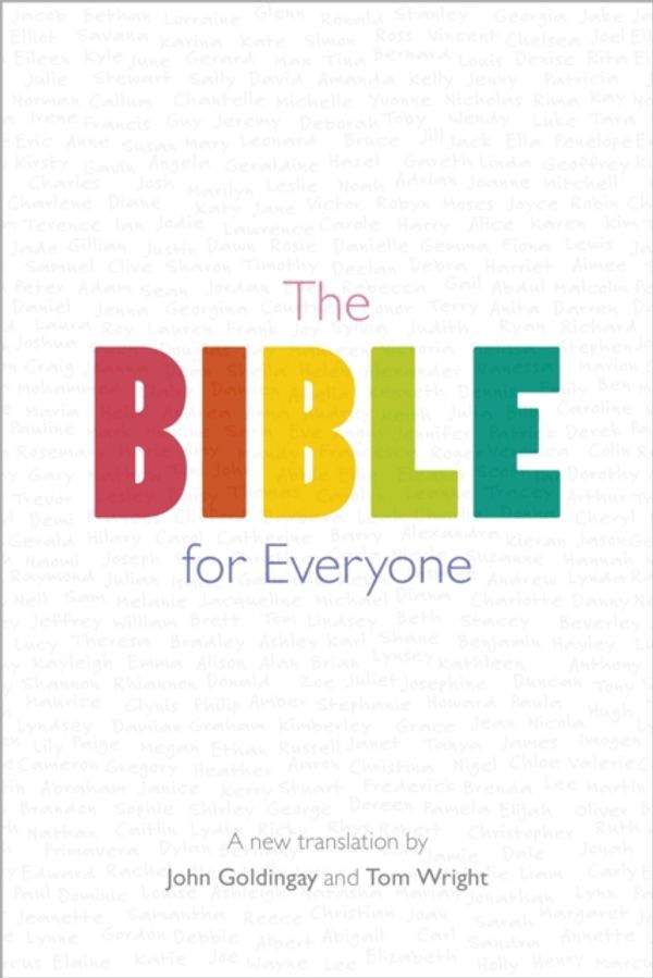 Cover Art for 9780281074013, The Bible for Everyone by Tom Wright