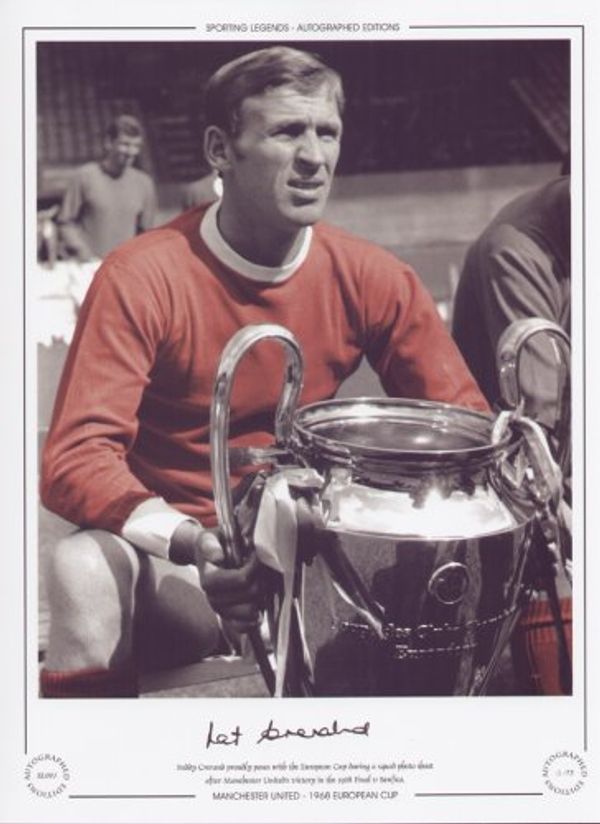 Cover Art for B0016GMMBW, Paddy Crerand Man Utd European Cup 1968-Signed Ltd Ed by Unknown