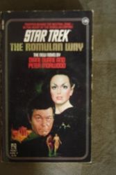 Cover Art for 9780671743574, The Romulan Way by Diane Duane, Peter Morwood