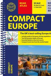 Cover Art for 9781849076487, Philip's Compact Atlas Europe by Philip's Maps