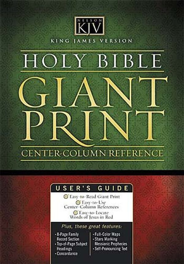 Cover Art for 9780785202905, Giant Print Classic Reference Bible-KJV-Center Column by Thomas Nelson Publishers