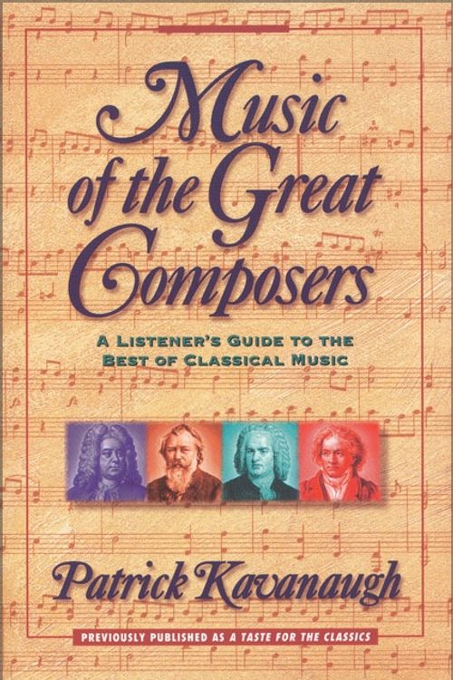 Cover Art for 9780310208075, Music of the Great Composers by Patrick Kavanaugh