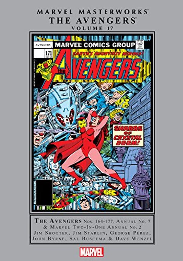 Cover Art for B072YPXP66, Avengers Masterworks Vol. 17 (Avengers (1963-1996)) by Jim Shooter, Jim Starlin, Roger Stern