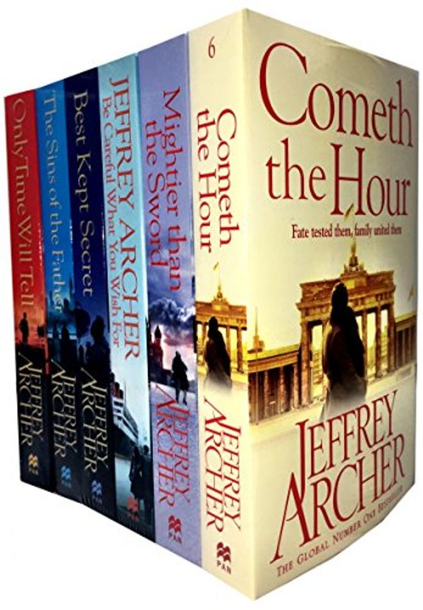 Cover Art for 9781509889440, Jeffrey Archer Clifton Chronicles Series 6 Books Collection Set (Only Time Will Tell, Best Kept Secret, The Sins of the Father, Cometh the Hour, Mightier than the Sword, Be Careful What You Wish For) by Jeffrey Archer