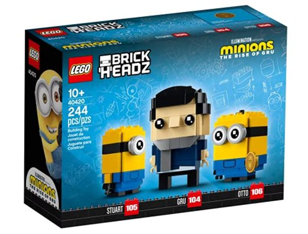 Cover Art for 5702016720228, LEGO Minions Brickheadz Gru, Stuart and Otto Set 40420 by Unknown