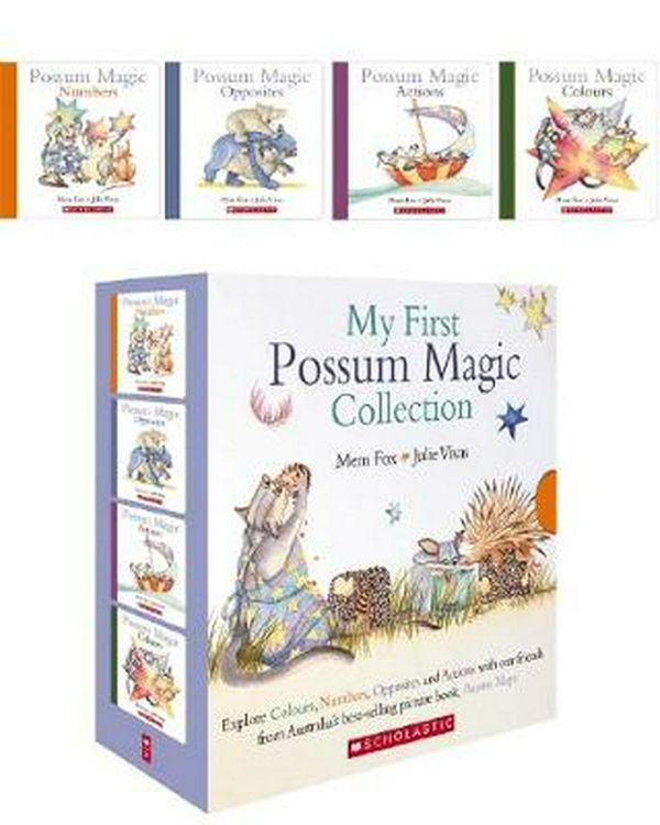 Cover Art for 9781742766362, Possum Magic 4 Board Book Boxed Set by Mem Fox
