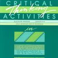 Cover Art for 9780866514408, Critical Thinking Activities in Patterns, Imagery, Logic by Dale Seymour