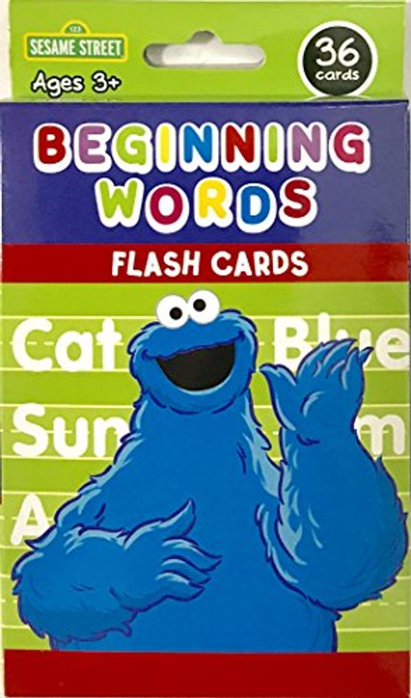 Cover Art for 9781559935074, Sesame Street Educational Flashcards-Beginning Words with Cookie Monster by Kappa Books Publishers LLC