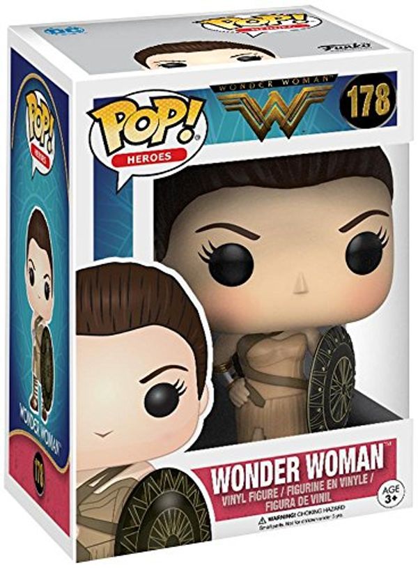 Cover Art for 0889698125437, Pop! Heroes Wonder Woman Vinyl Figure Wonder Woman (Themyscira) #178 Hot Topic Exclusive by Funko