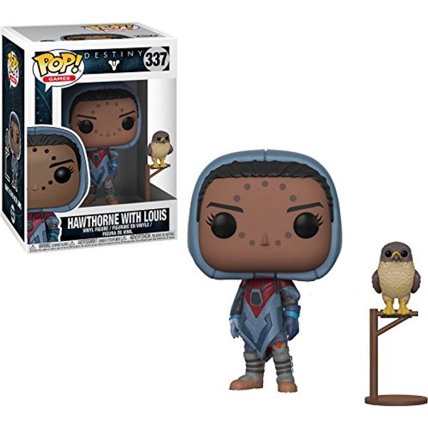 Cover Art for 9899999397557, Funko Hawthorne w/ Louis: Destiny x POP! Games Vinyl Figure & 1 POP! Compatible PET Plastic Graphical Protector Bundle [#337 / 30106 - B] by FunKo