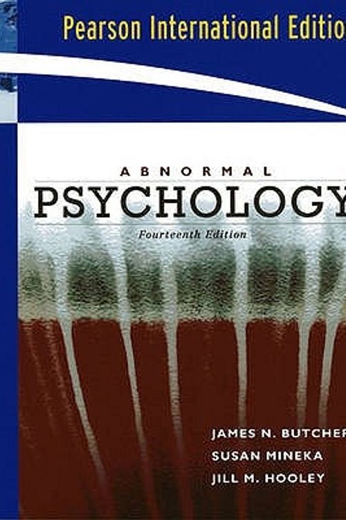 Cover Art for 9780205685066, Abnormal Psychology by James N. Butcher, Susan M. Mineka, Jill M. Hooley