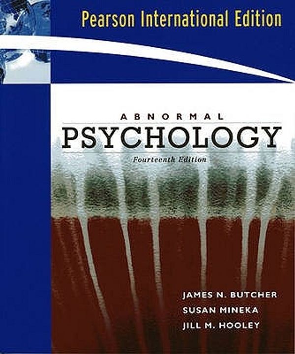 Cover Art for 9780205685066, Abnormal Psychology by James N. Butcher, Susan M. Mineka, Jill M. Hooley