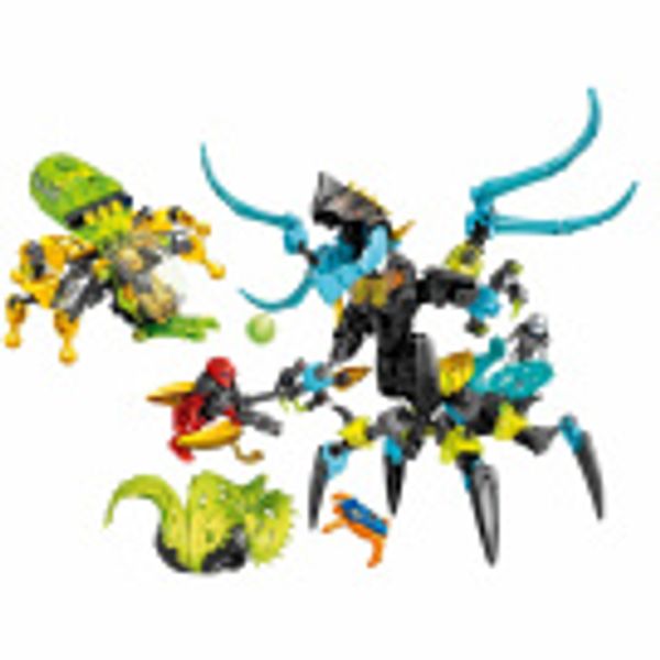 Cover Art for 0673419207454, QUEEN Beast vs. FURNO, EVO & STORMER Set 44029 by LEGO