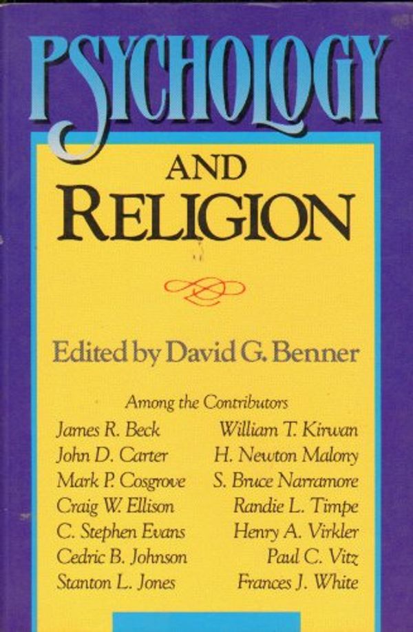 Cover Art for 9780801009471, Psychology and Religion by David G. Benner