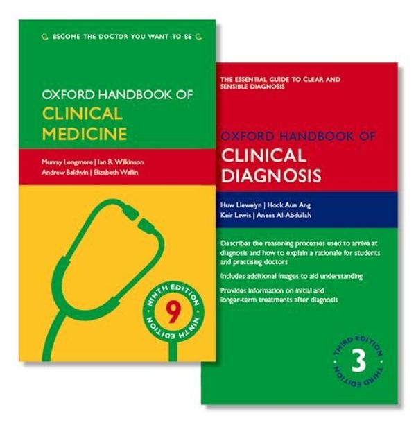 Cover Art for 9780198784319, PACK OF OHCM 9E AND OH CLINICAL DIAGNOSIS 3E (Oxford Medical Handbooks) by Longmore, Murray, Wilkinson, Ian, Baldwin, Andrew, Wallin, Elizabeth, Llewelyn, Huw, Ang, Hock Aun, Lewis, Keir, Al-Abdullah, Anees