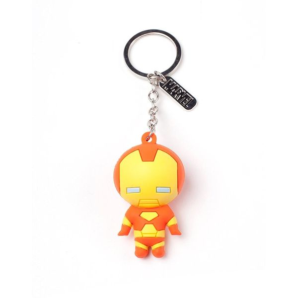 Cover Art for 8718526230642, Marvel Comics Iron Man Character 3D Pendant Rubber Keychain by Bioworld