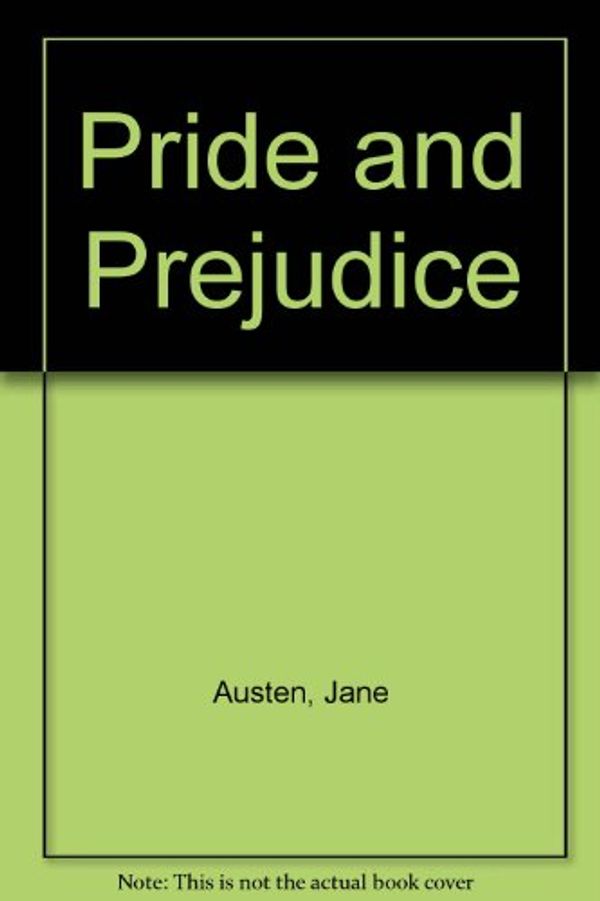 Cover Art for 9780899662435, Pride and Prejudice by Jane Austen