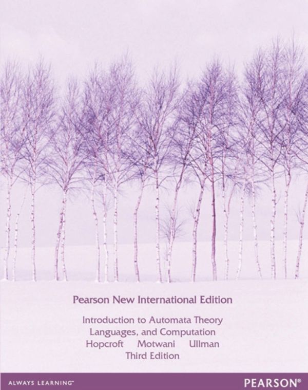Cover Art for 9781292039053, Introduction to Automata Theory, Languages, and Computation by John E. Hopcroft