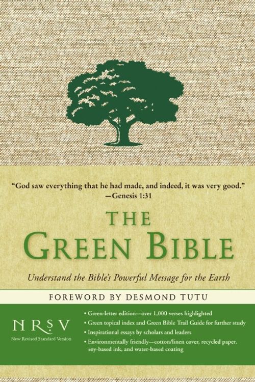 Cover Art for 9780061627996, The Green Bible by Harper Bibles