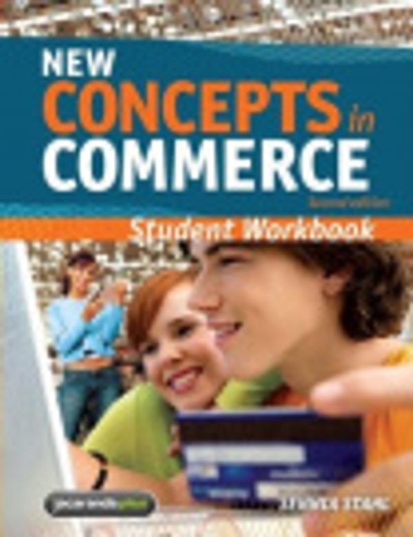 Cover Art for 9781742161280, New Concepts in Commerce 2E Student Workbook by Sennia Stahl