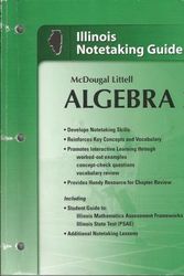 Cover Art for 9780618776016, Holt McDougal Larson Algebra 2Notetaking Guide Algebra 2 by Ml