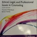 Cover Art for 9780133143676, Ethical, Legal, and Professional Issues in Counseling International Edition by Theodore P. Remley, Jr. and Barbara Herlihy