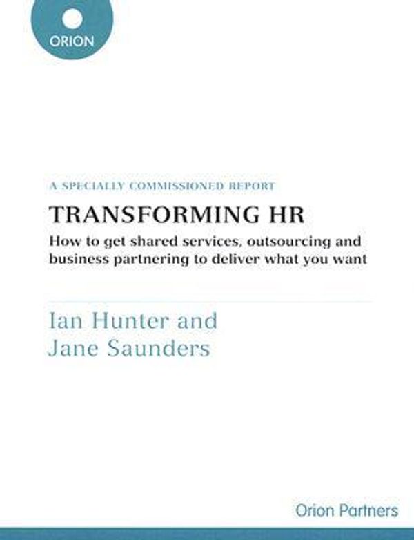 Cover Art for 9781854183613, Transforming HR by Ian Hunter