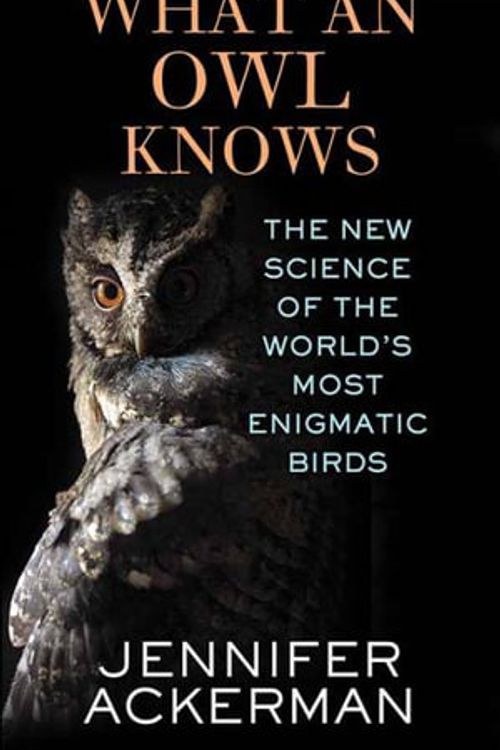 Cover Art for 9781638088844, What an Owl Knows by Jennifer Ackerman