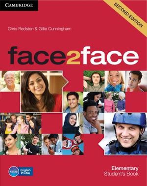 Cover Art for 9781108733342, face2face Elementary Student's Book by Chris Redston, Gillie Cunningham