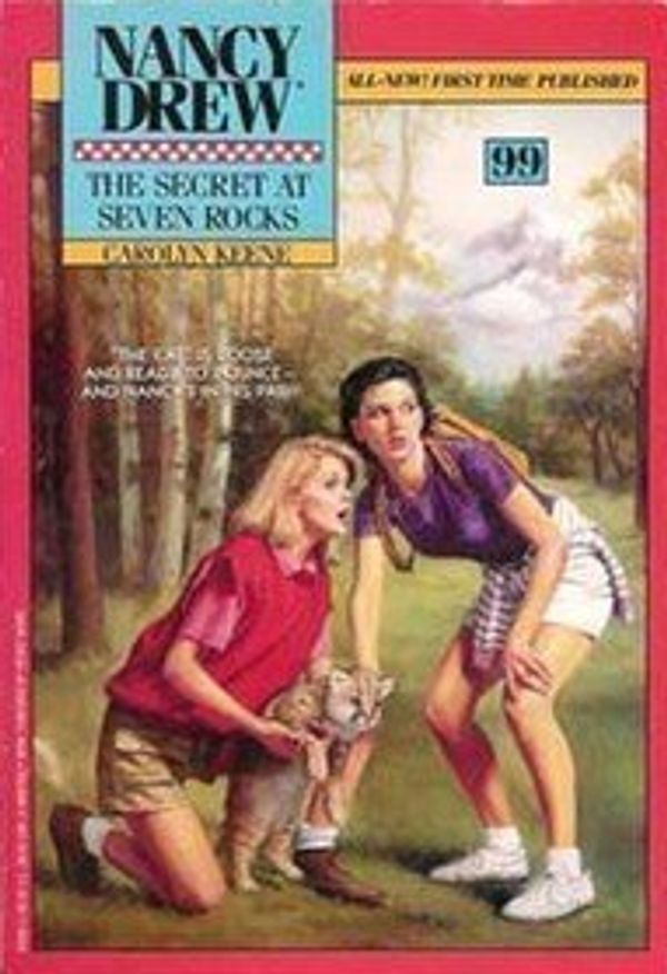 Cover Art for 9780671692858, SECRET AT SEVEN ROCKS (NANCY DREW 99) by Carolyn Keene