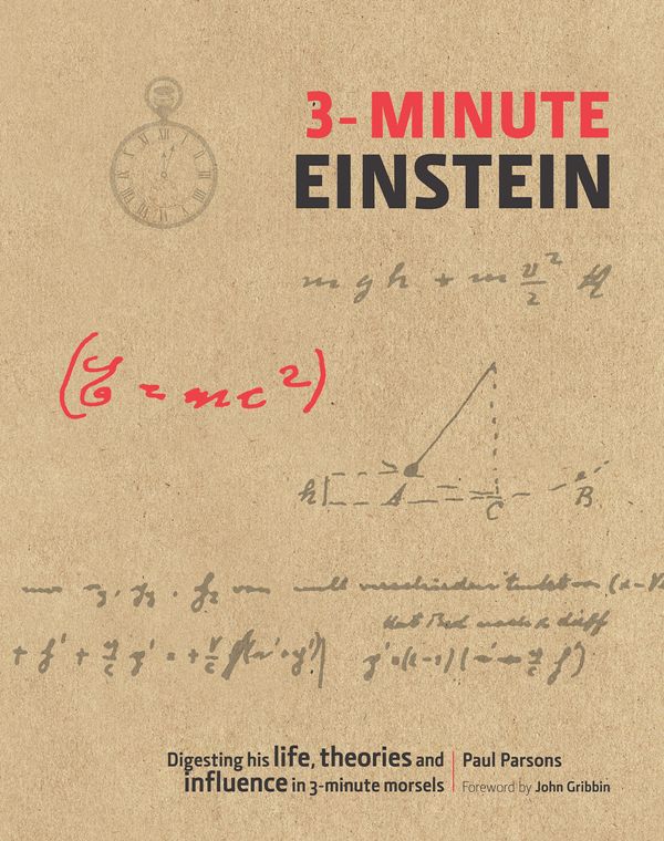 Cover Art for 9781743361443, 3-Minute Einstein by Paul Parsons