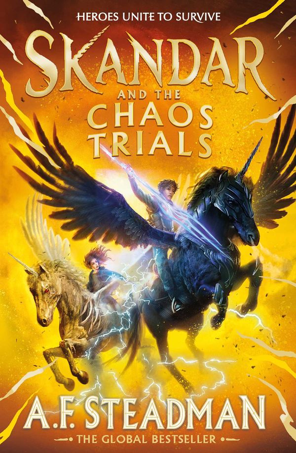 Cover Art for 9781398533820, Skandar and the Chaos Trials by A.F. Steadman