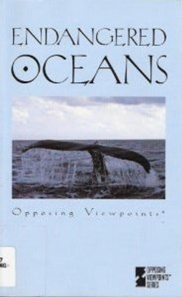 Cover Art for 9780613738057, Endangered Oceans by William Dudley