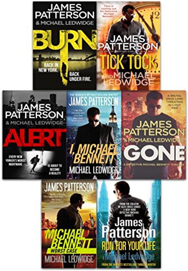 Cover Art for 9789526529868, James Patterson Michael Bennett Series Collection 7 Books Set (Run For Your Life, Worst Case, Tick Tock, I Michael Bennett, Gone, Burn, Alert) by James Patterson