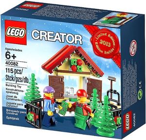 Cover Art for 0673419199810, Christmas Tree Stand Set 40082 by Lego