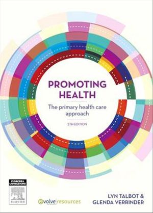 Cover Art for 9780729541657, Promoting Health: A Primary Halth Care Approach 5E by Lyn Talbot