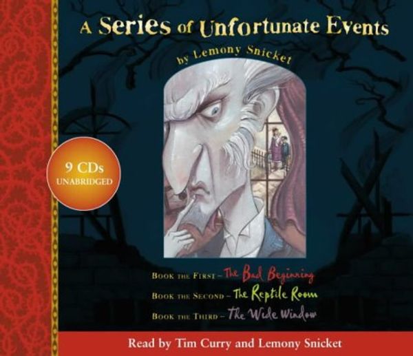 Cover Art for 9780007159031, Lemony Snicket Gift Pack: "A Bad Beginning", "The Reptile Room", "The Wide Window" Nos.1-3 by Lemony Snicket