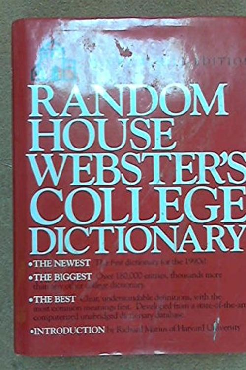 Cover Art for 9780070512672, Random House Webster's College Dictionary (Mcgraw-Hill Edition) by McGraw-Hill Education