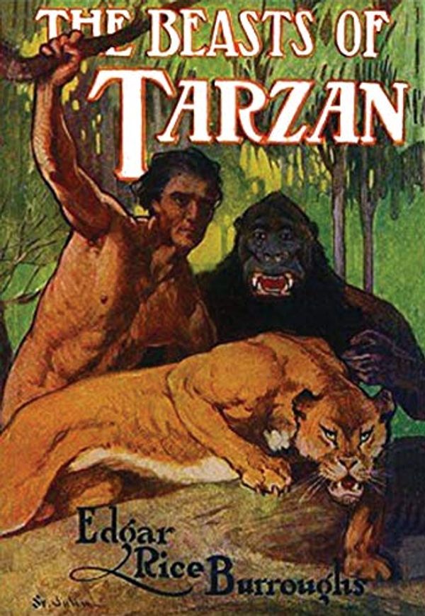Cover Art for B08FFT5R54, The Beasts of Tarzan by Edgar Rice Burroughs