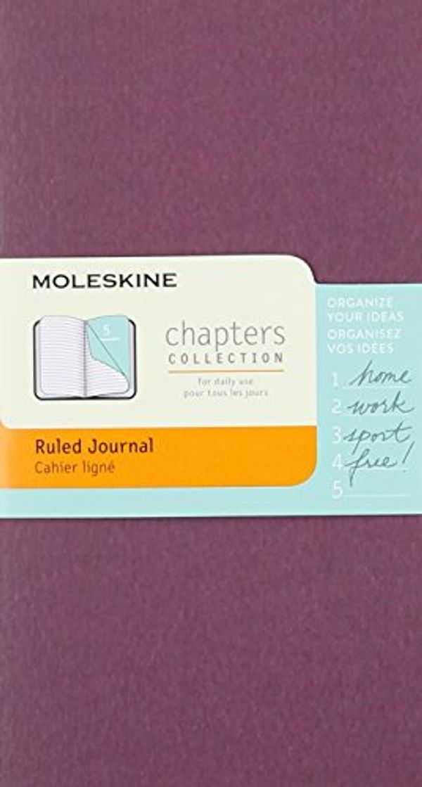 Cover Art for 9782204401807, Moleskine Chapters Journal, Slim Pocket, Ruled, Plum Purple Cover by Unknown