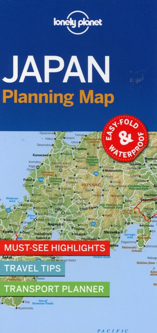 Cover Art for 9781787014510, Japan Planning MapTravel Guide by Lonely Planet
