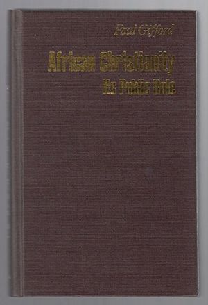 Cover Art for 9780253334176, African Christianity by P Gifford