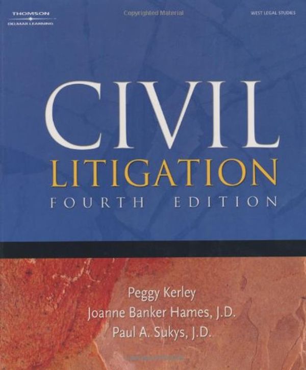 Cover Art for 9781401848293, Civil Litigation by Peggy Kerley