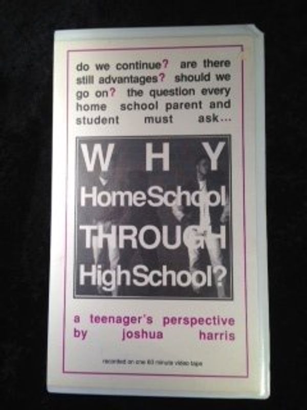 Cover Art for 9780923463922, Why Homeschool Through High School? Video Seminar By Joshua Harris by Unknown