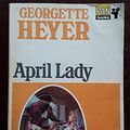 Cover Art for 9783499108549, April Lady by Georgette Heyer
