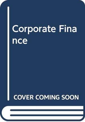 Cover Art for 9780071146852, Corporate Finance by Stephen A Ross