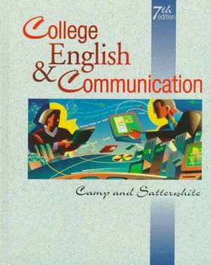 Cover Art for 9780028021683, College English and Communication by Sue C. Camp, Marilyn Satterwhite